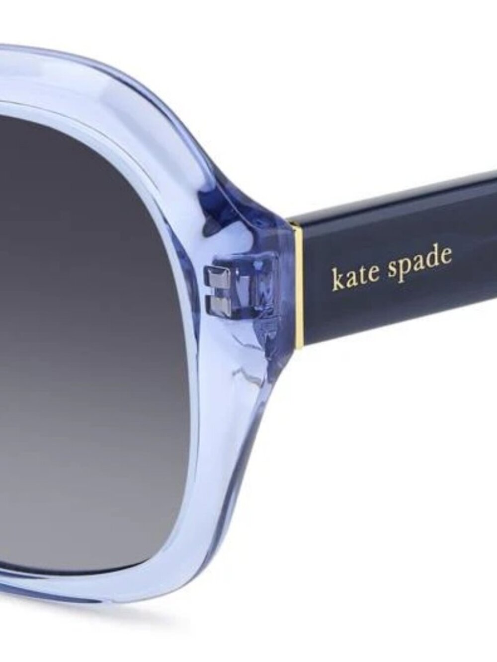 NEW KATE SPADE LOTTIE/G/S0PJP9O BLUE DARK GREY GRADIENT AUTHENTIC SUNGLASSES - Picture 5 of 6